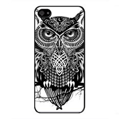 Y&M Cool Black Owl Pattern Covers Cases For iPhone 5/5s (Multicolor)