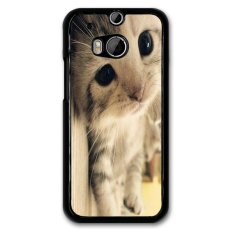 Y&M Cute Kitty Cat Pattern Case for HTC One M8 Mini (Multicolor) - Intl
