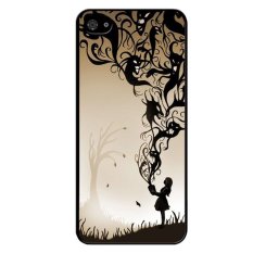 Y&M Free The Devil Pattern Back Case For iPhone 5/5s (Black)