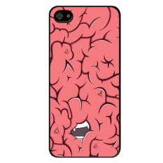 Y&M Pink Monster Printed Phone Case For iPhone 5/5s (Multicolor)