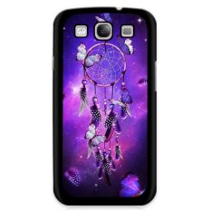Y&M Purple Dream Cather Butterfly Case for Samsung Galaxy E7 Black