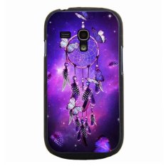 Y&M Purple Dream Cather Butterfly Phone Case for Samsung Galaxy S3 Mini Black