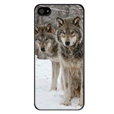 Y&M Snow Wolf Phone Case for iPhone 5/5s (Multicolor)