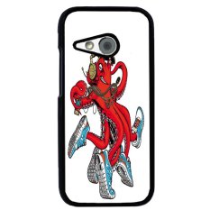 Y&M Wear Shoes Octopus Funny Cartoon Pattern Cell Phone Cases For HTC One M8 Mini (Multicolor) - Intl