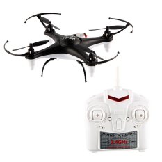 YI FEI XS-1 Fixed-Point Revolving RC Quadcopter(Black) - Intl