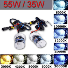 Yika Bright Bi Xenon Light HID Conversion H1 H3 H7 H8/H9/H11 H27/880/881 9005 9006 H4-2 H4-3(H/L) D2S D2R D4S D4R 4300K 5000K 6000K 8000K 10000K 12000K (Multicolor) (Intl)