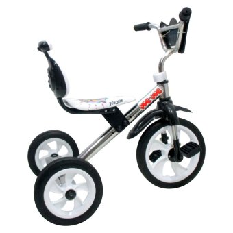 yoeyoe sepeda anak roda tiga tricycle sandaran crome yoeyoe sepeda anak roda tiga tricycle sandaran crome