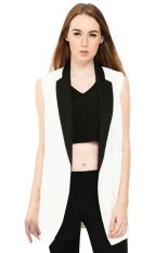 Yoorafashion Mono Blazer Wanita - Putih
