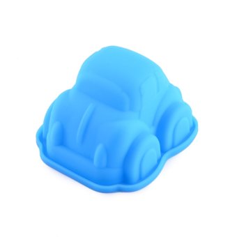 Zauntie Car Shaped Silicone Cake Biscuit Baking Mold Trayblue Zauntie Car Shaped Silicone Cake Biscuit Baking Mold Trayblue