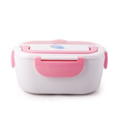 Zell Power Electric Lunch Box Penghangat Makanan - Pink
