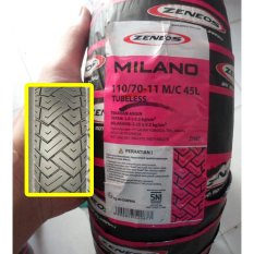 Zeneos Ban 11 Tubeless Milano Zn 87 Ukuran 110/70 - 11