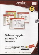 Zenius Set CD SD Bahasa Inggris Kelas 5 semester 2