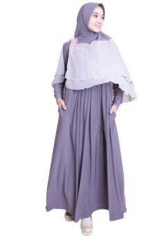 zilova syari gamis 1602 grey lazada indonesia zilova syari gamis 1602 grey lazada indonesia