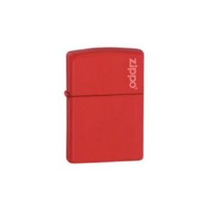 Zippo 233ZL Red Matte Logo Original USA