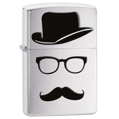 Zippo Original 28648 Moustache and Hat and Glasses