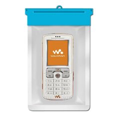 Zoe Sony Ericsson W800 Waterproof Bag Case - Biru