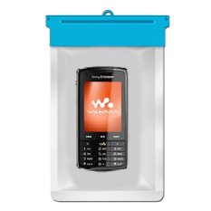 Zoe Sony Ericsson W960 Waterproof Bag Case - Biru
