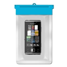 Zoe Sony Ericsson XPERIA X2 Waterproof Bag Case- Biru