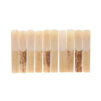 Gambar 10pcs Pieces Clarinet Reed Strength 2.5 2 1 2 Reed Bamboo forClarinet Accessories   intl