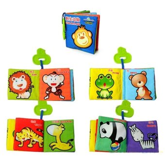 Gambar 1x Intelligence development Cloth Cognize Book Educational Toy forKid Baby    intl