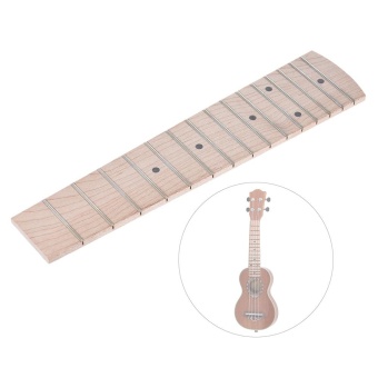 Gambar 21 Inch Soprano Ukulele Hawaiian Guitar Maple Wood FretboardFingerboard 15 Frets   intl