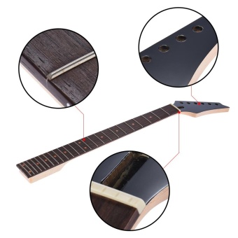 Gambar 24 Frets New Replacement Maple Neck Rosewood Fretboard Fingerboard for???Epiphone???Electric???Guitar   intl