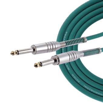 Gambar 3 Meters  10 Feet Guitar Instrument Mono Cable Straight 1 4 Inch TRS to Straight 1 4 Inch TRS Male Plug PVC Jacket   intl