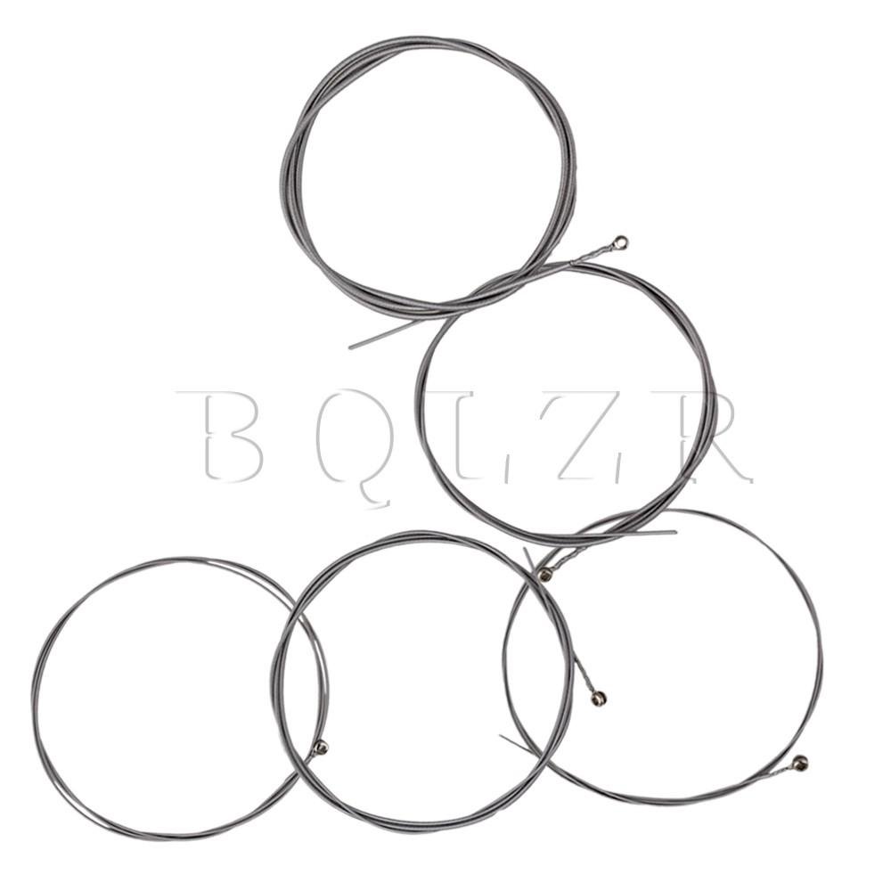 6 Tali Tetap Keras Ekor Bridge Gitar Untuk Gitar Krom 