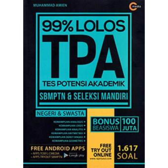 Gambar 99% LOLOS TPA SBMPTN   SELEKSI MANDIRI