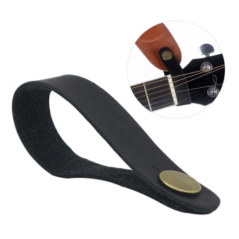 Gambar Acoustic Guitar Neck Strap Button Headstock Adaptor SyntheticLeather   intl