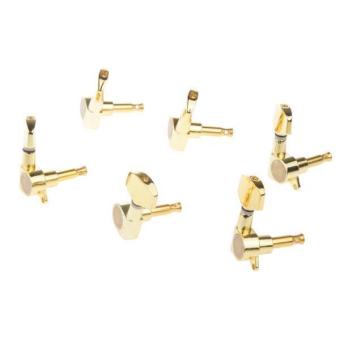 Gambar BolehDeals 3R+3L Tuning Keys Machine Heads Tuners Set for AcousticElectric Guitar Gold   intl