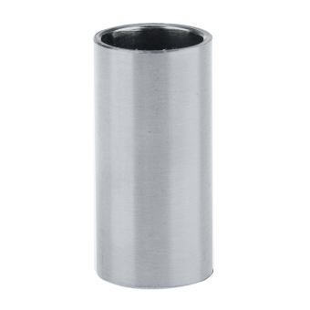 Gambar BolehDeals Guitar Stainless Steel Cylinder Tube Guitar Slide Slider51mm