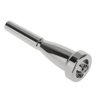 Gambar BolehDeals Rich Tone Trumpet Mouthpiece Silver Plated for YamahaBach Conn King Trumpet   intl