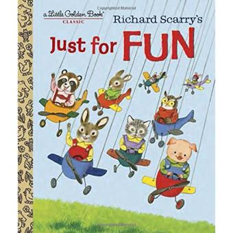 Gambar Buku Anak Import Richard Scarry s Just For Fun by Richard Scarry.Bahasa Inggris