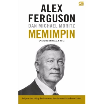Gambar Buku Memimpin . Alex Ferguson   MIchael Moritz MU ManchesterUnited