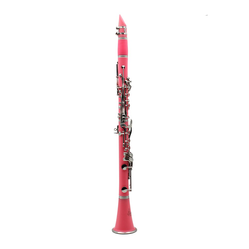 ... Clarinet ABS 17 Key bBA Flat Soprano Binocular Clarinet with Cork Grease Cleaning Cloth Gloves 10 ...