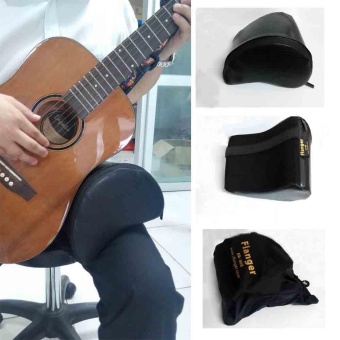 Gambar Contoured Guitar Cushion Leather Cover Built in Sponge Soft Durable Portable   intl