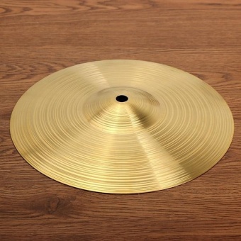 Gambar Drum kit brass cymbal 10 inch Gold   intl
