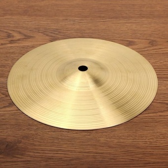Gambar Drum kit brass cymbal 8 inch Gold   intl