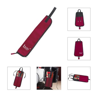 Gambar Drum Stick Bag Case Water resistant 600D with Carrying Strap for Drumsticks Red   intl