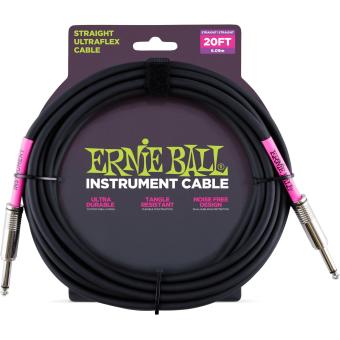 Gambar Ernie ball jack cable 6046 premium original 20 ft