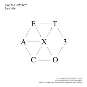 Gambar EXO   Album Volume 3 EX ACT (Korean Version   Lucky One Version)  intl