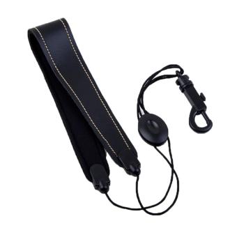 Gambar fuskm Soft Padded Saxophone Neck Strap With Adjustable Swivel Snap(Black)