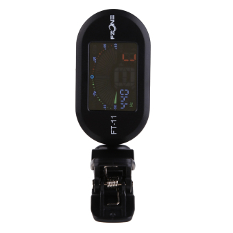 Gambar Fzone LCD Clip On Chromatic Electric Tuner for Acoustic Guitar Bass Violin