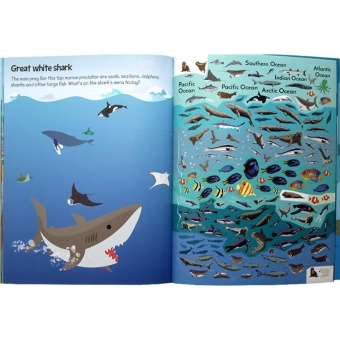 Hellopandabooks - 555 Sticker Fun UNDER THE SEA Sticker Book April 2018 - 4 Hellopandabooks - 555 Sticker Fun UNDER THE SEA Sticker Book - 4