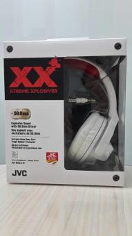 Gambar JVC HEADPHONE STEREO HA M55X W   HEAD PHONE DJ WHITE