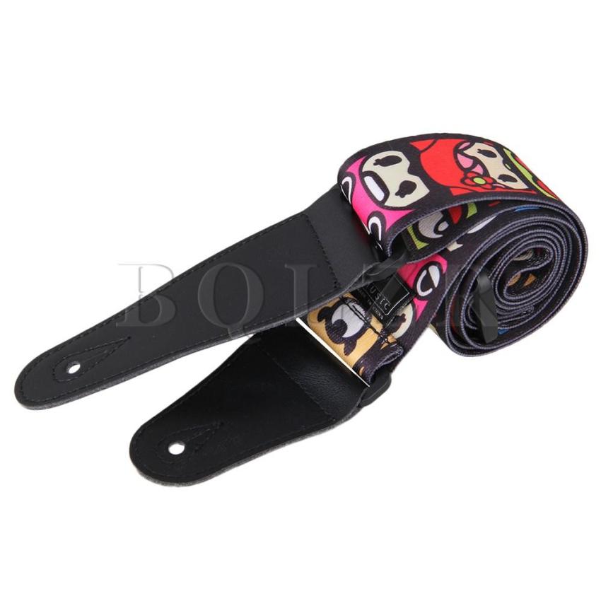 Gitar Sabuk Tali Lembut Kapas Untuk Semua Gitar Hitam Daftar Source · Katun Lembut Tali Pengikat Sabuk Gitar Pola Kartun Untuk Semua