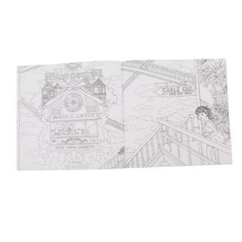 LALANG Secret Garden Time Travel Painting Coloring Book EnglishEdition 24 Pages Juli 2018 - 5 LALANG Secret Garden Time Travel Painting Coloring Book EnglishEdition 24 Pages - 5
