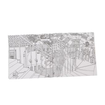 LALANG Secret Garden Time Travel Painting Coloring Book EnglishEdition 24 Pages Juli 2018 - 4 LALANG Secret Garden Time Travel Painting Coloring Book EnglishEdition 24 Pages - 4