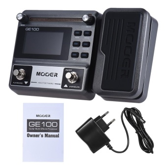 Gambar MOOER GE100 Guitar Multi effects Processor Effect Pedal with LoopRecording(180 Seconds) Tuning Tap Tempo Rhythm Setting Scale  Chord Lesson Functions   intl